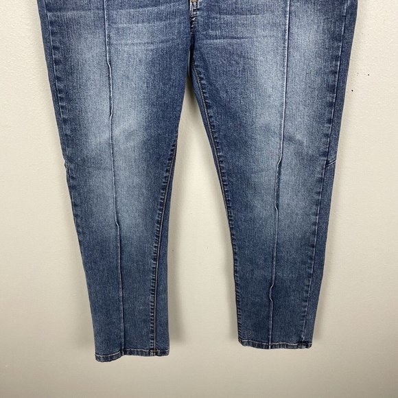 REVICE Stargazer Venus Star Denim High Waisted Skinny Jeans Womens Size 27 Blue - Picture 3 of 7